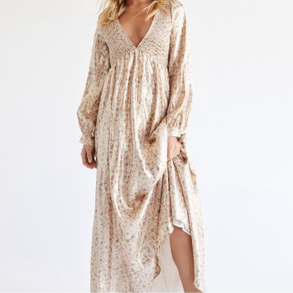 Free People Luxalina Maxi Dress NWT Size M